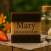 aardbei scrub aardbeizaden mary savon de fleur setting Mary Savon de Fleur