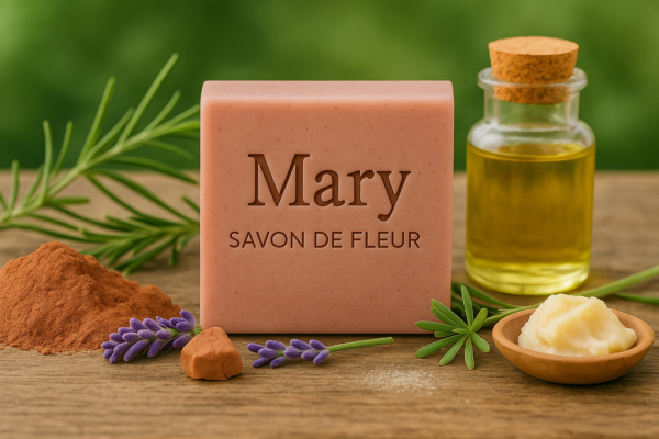 rode klei settings Mary Savon de Fleur